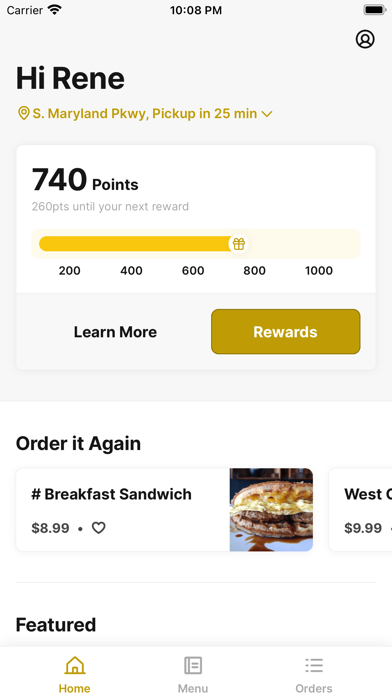 TIABI Coffee & Waffle Screenshot
