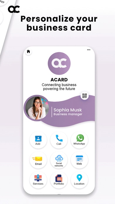 aCard Screenshot