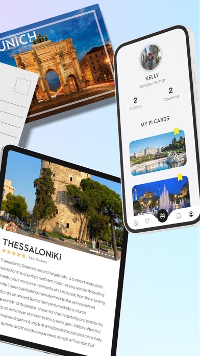 Pi CARD - AR Postcards Screenshot
