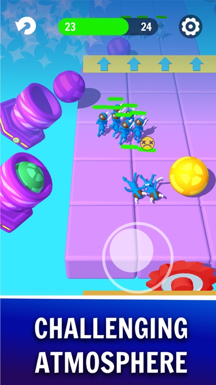 Blue Ninja - Runner Huyaner screenshot-4