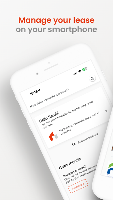 HOMI Tenants Screenshot