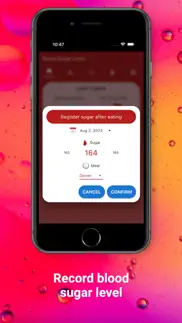 blood sugar level iphone screenshot 4