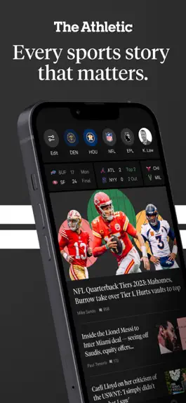 Game screenshot The Athletic: Sports News mod apk