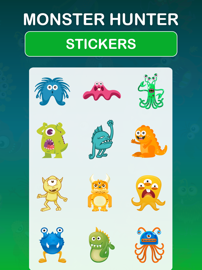 Monster Hunter Stickers Pack