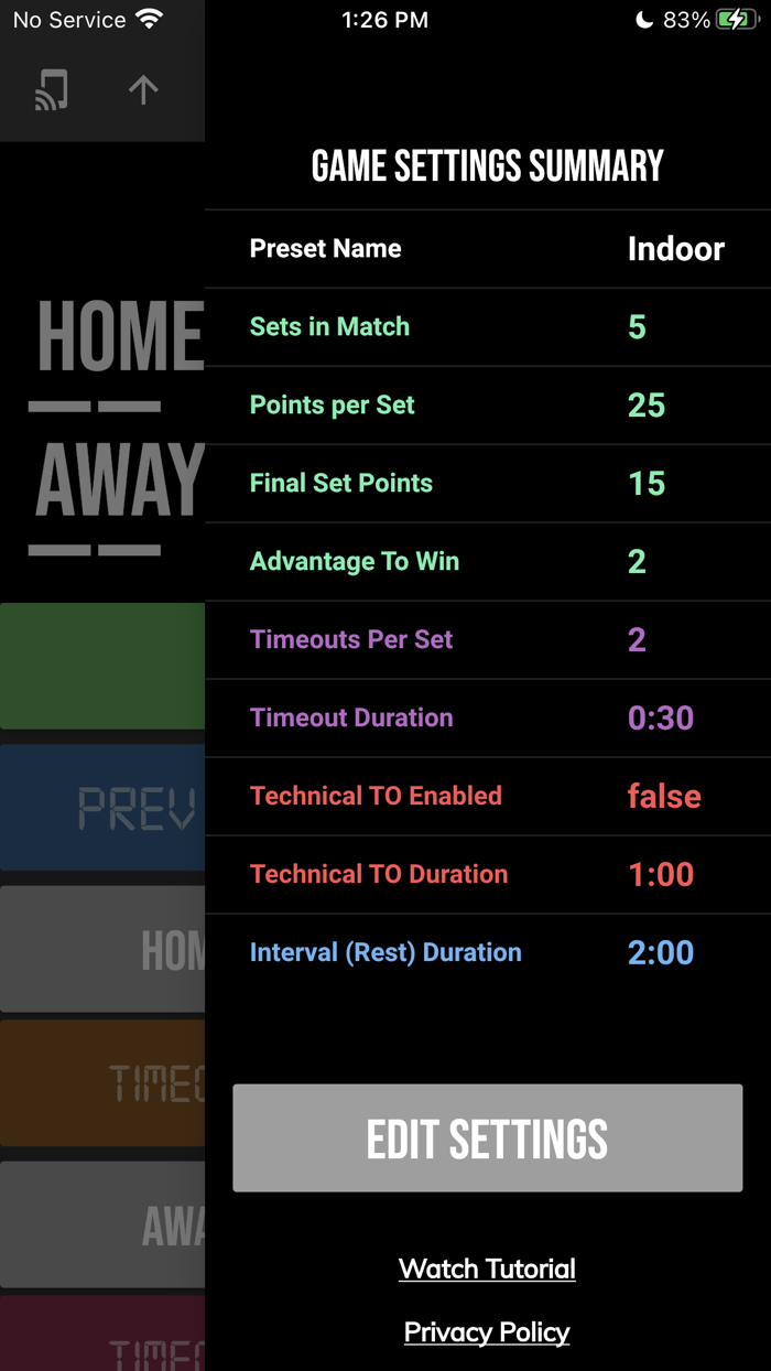 BT Volleyball Controller
