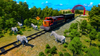 Jungle train driving simulator Screenshot