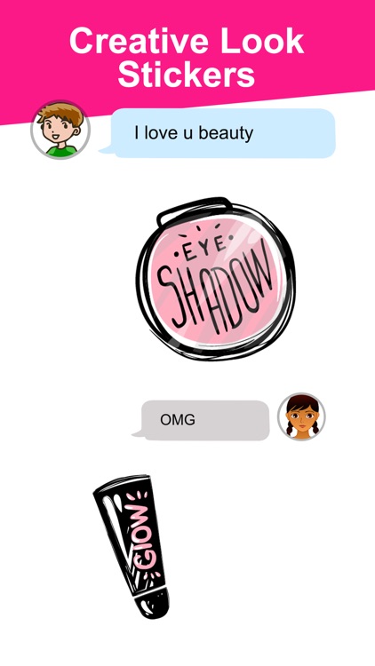 Black Stickers Beauty screenshot-4