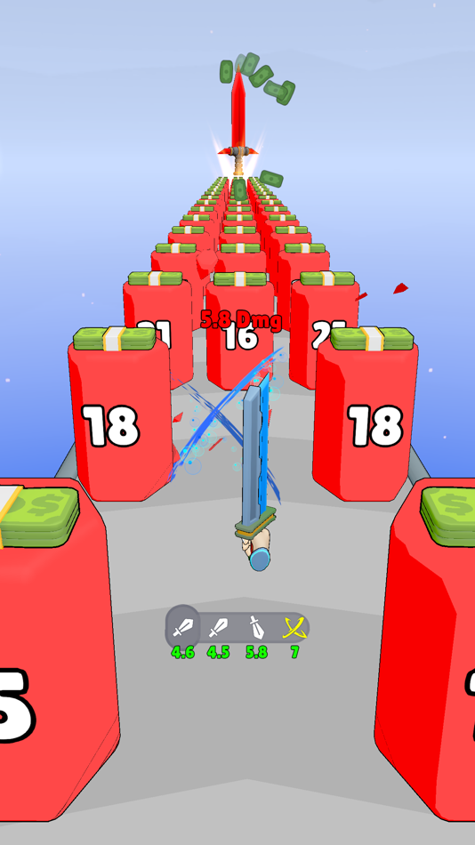 #5. Sword Slash Run (iOS) 由: Ferhat Bicici