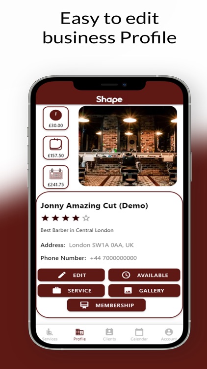 Shape | Book Appointments