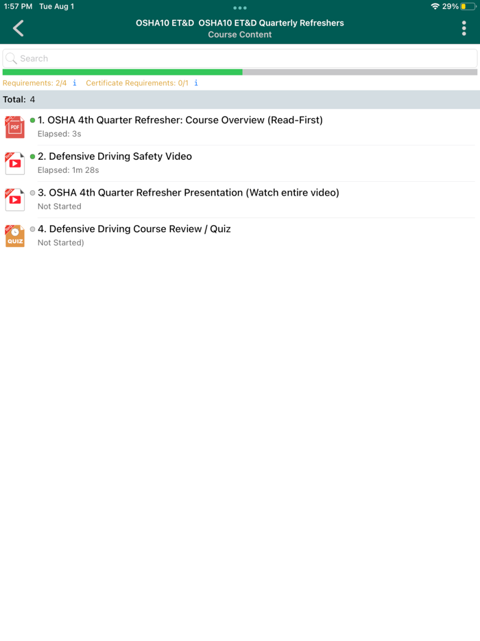 Registration and Learning System