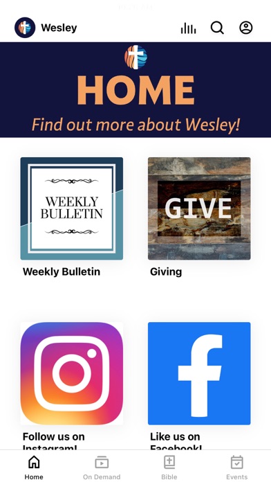 Screenshot #1 pour Wesley Memorial UMC