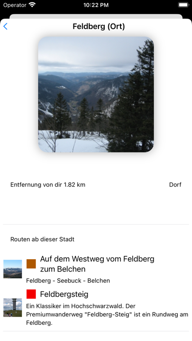 Schwarzwald Wanderschuh Screenshot