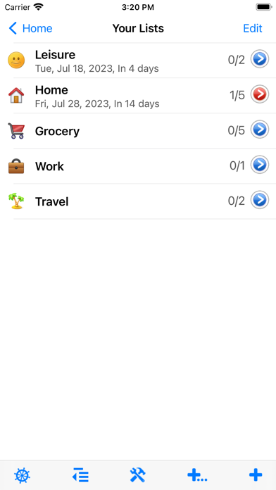 List! Screenshot