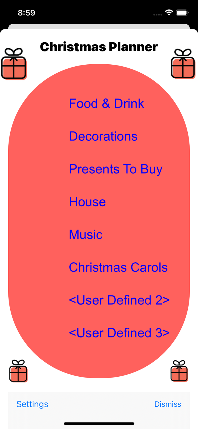 MightyTick Christmas Planner