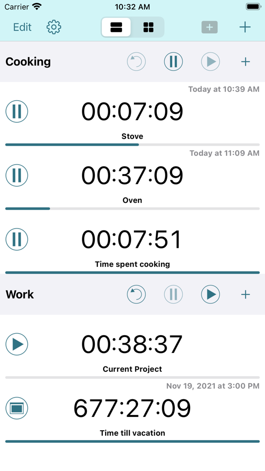 #1. Chronoplan - Timers (iOS) 由: Treeness, LLC