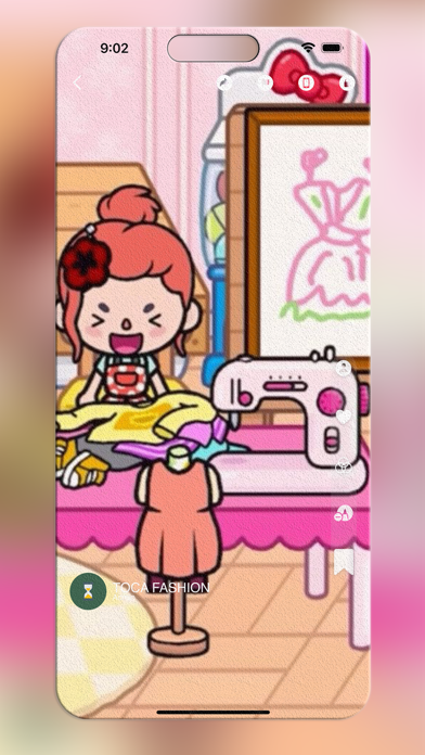 Toca Boca fashion design ideas Screenshot