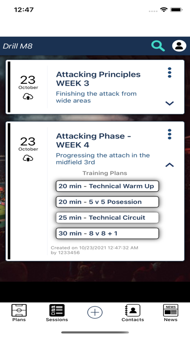 Drill M8: Football Tactics Screenshot