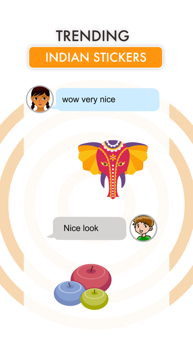 Screenshot #3 pour Made In India Emoji Stickers