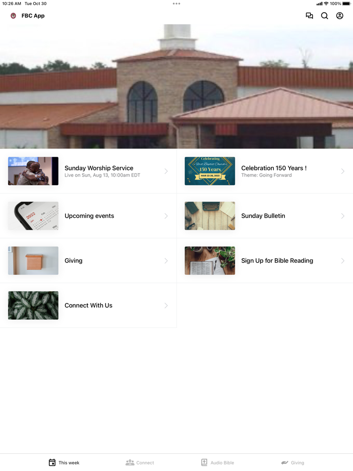 First Baptist-Carrollton App