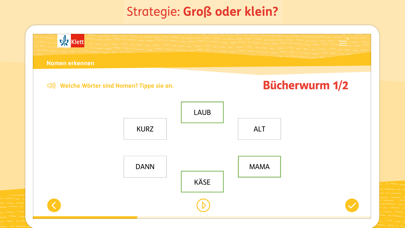 Bücherwurm – Schulversion Screenshot
