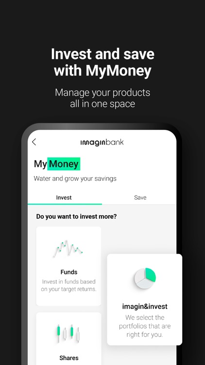 imagin: More than mobile bank screenshot-4