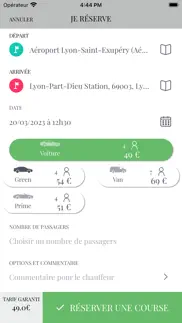 my chauffeur n°ain iphone screenshot 3