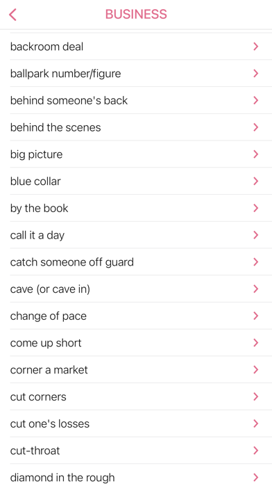 Love Business idiom in English Screenshot