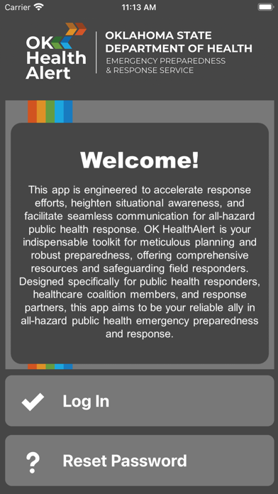 OK HealthAlert Screenshot