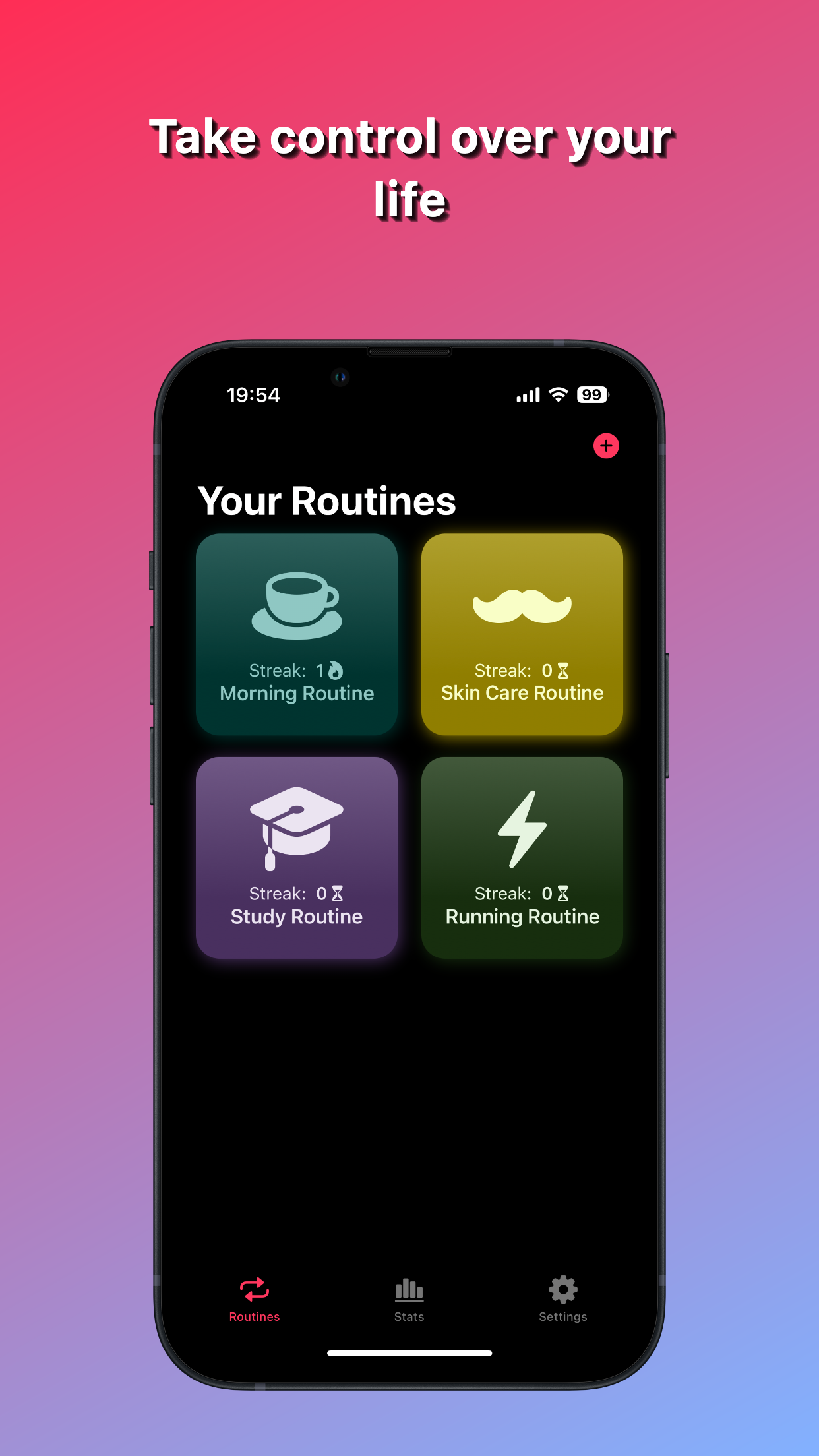 RoutineUp: Develop good habits