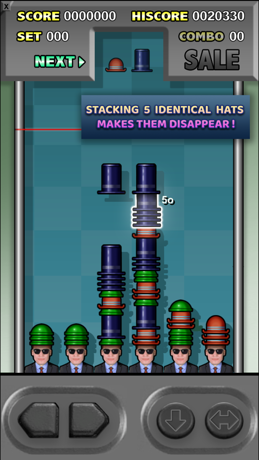 #4. HatStacker (iOS) 由: Jean-Baptiste Bolcato