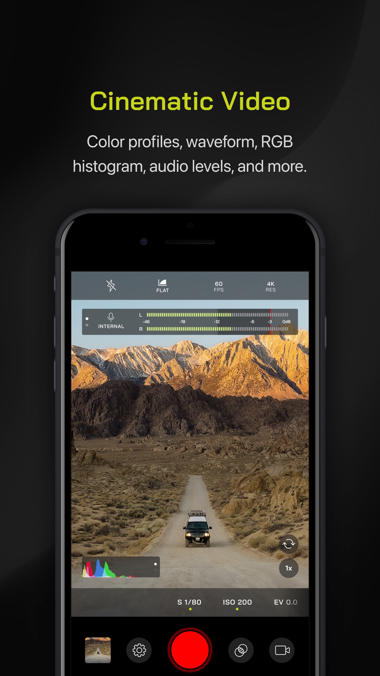 Screenshot do app Pro Camera by Moment