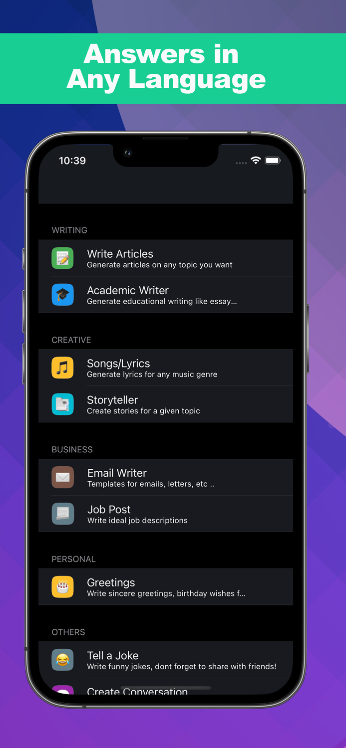 Ask AI - Genie Chatbot