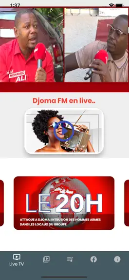 Game screenshot DJOMA FM ET TV mod apk