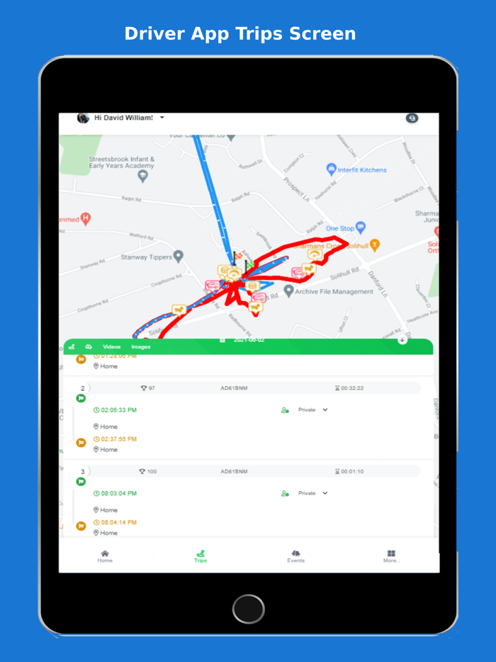 Fleetly - iDrive App