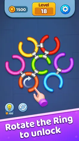 Game screenshot Rotate Rings - Circle Puzzle apk