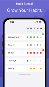 Habit Bonsai screenshot
