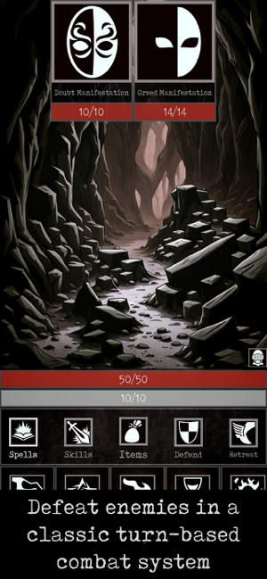 ‎Grim Quest - Old School RPG Screenshot