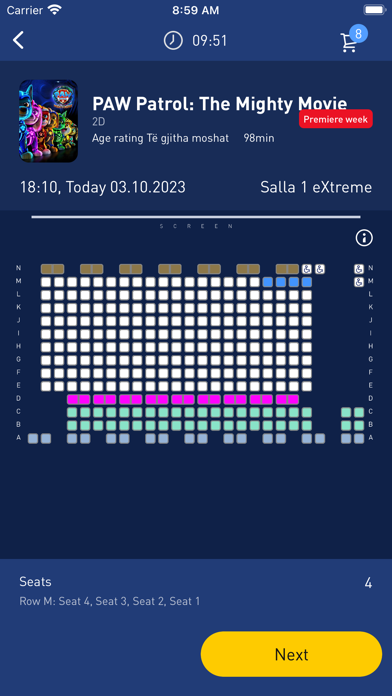CineStar Cinemas Kosovo Screenshot