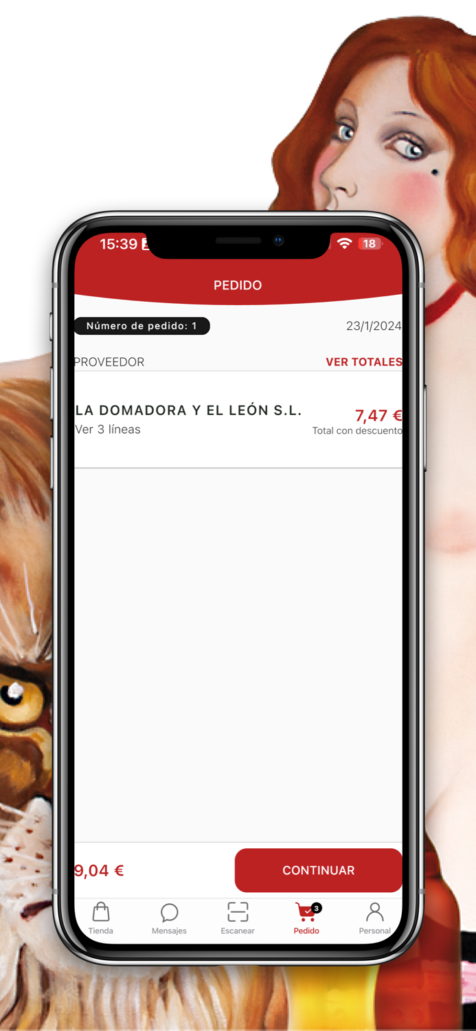 La domadora y el León