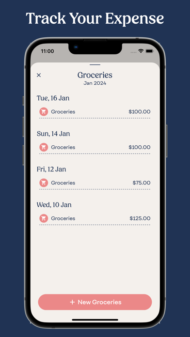 Savey - Budget Planner App Screenshot