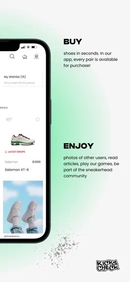 Game screenshot Kicks Check - sneakers app apk