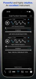 Audio Function Generator screenshot #4 for iPhone