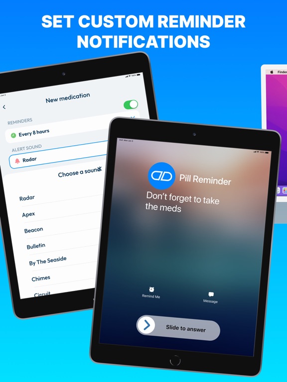 Medicine : Pill Reminder App iPad screenshot 4 - Medical app