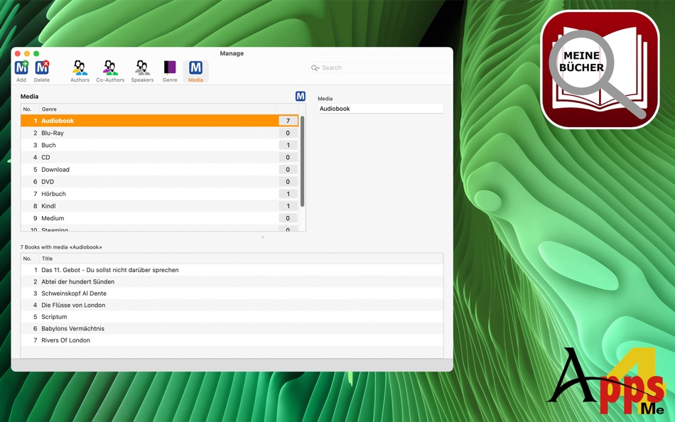 #6. Acana My Books (macOS) 由: @pps4Me