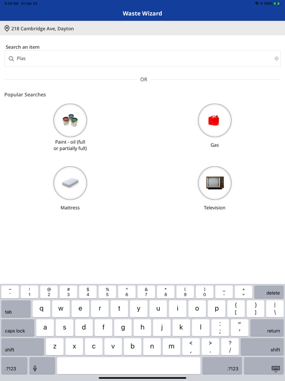 Dayton Collects iPad screenshot 4 - Reference app