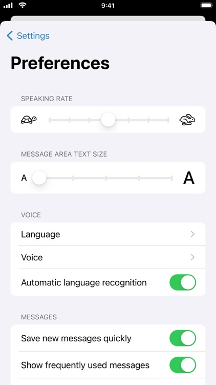 Speech - Voice synthesis screenshot-4