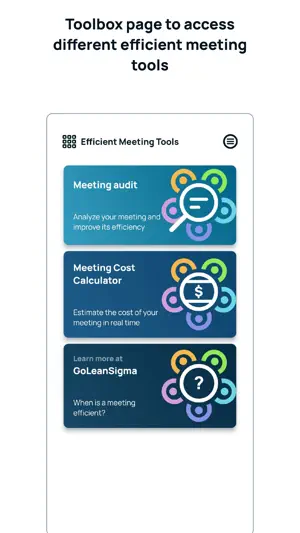 Efficient Meeting Tools screenshot 1