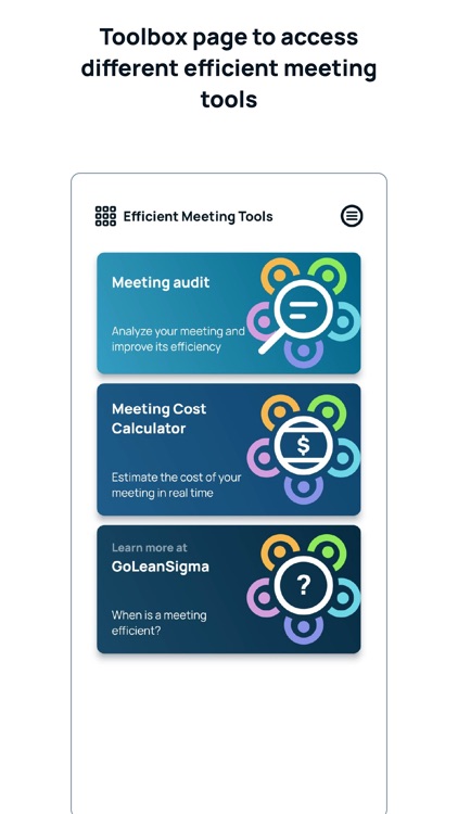 Efficient Meeting Tools