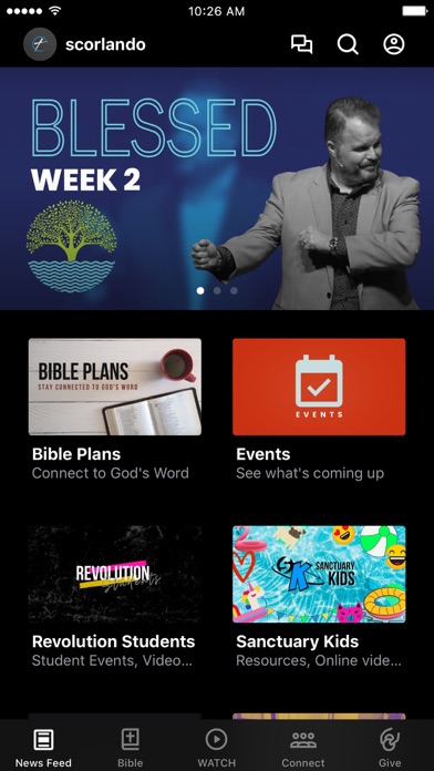 Sanctuary Church Orlando Screenshot