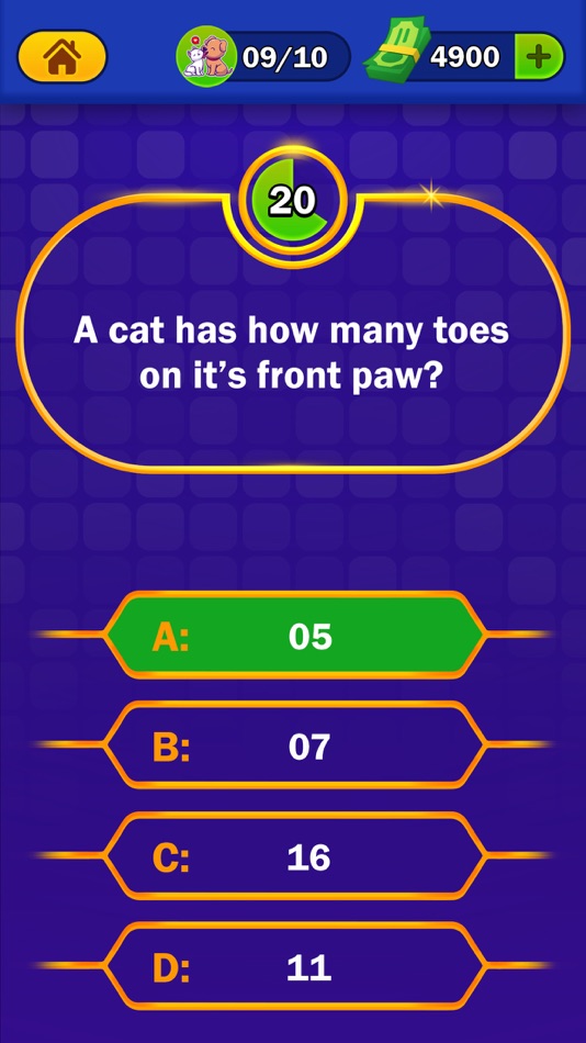 #3. Trivia - Quiz Games (iOS) By: Hiren Gabani